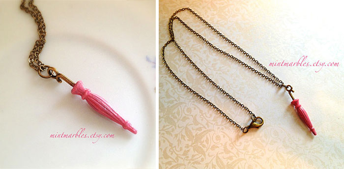 Hagrid's Pink Umbrella