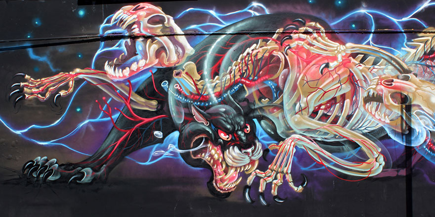character-animal-dissection-street-art-nychos-18 character-animal-dissection-street-art-nychos-18