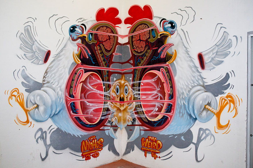 character-animal-dissection-street-art-nychos-2 character-animal-dissection-street-art-nychos-2