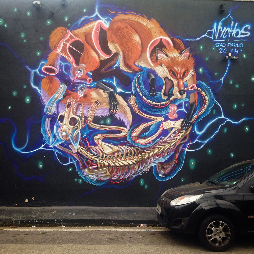 character-animal-dissection-street-art-nychos-8 character-animal-dissection-street-art-nychos-8