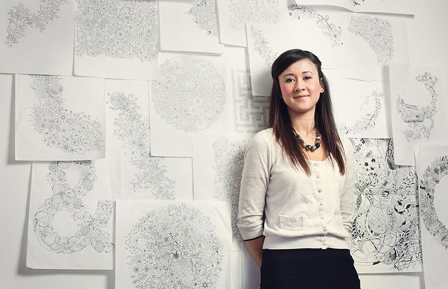 Artist Creates Adult Coloring Books And Sells More Than A Million Copies Artist Creates Adult Coloring Books And Sells More Than A Million Copies