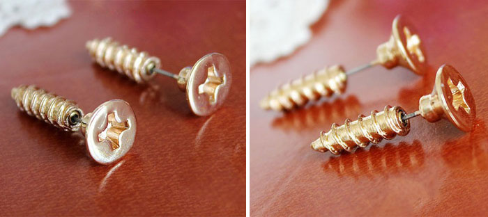 Screw Earrings