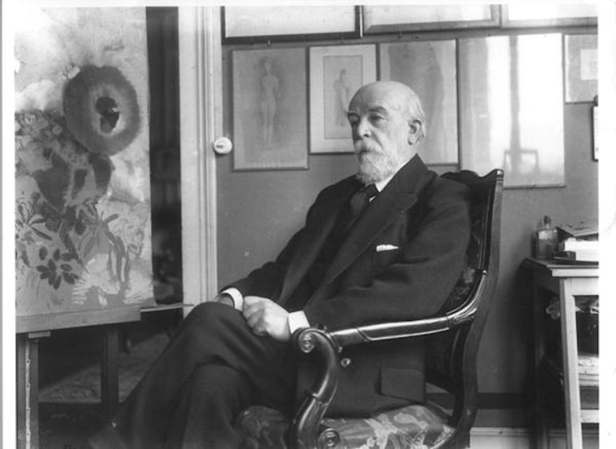 Odilon Redon In His Studio
