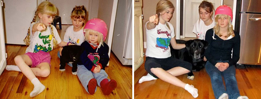 The Day We Got Our Puppy And Eleven Years Later