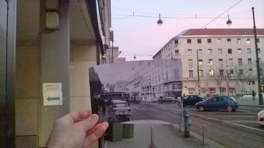 I Combined Historical Croatian Photos With The Places Where They Were Taken Of I Combined Historical Croatian Photos With The Places Where They Were Taken Of