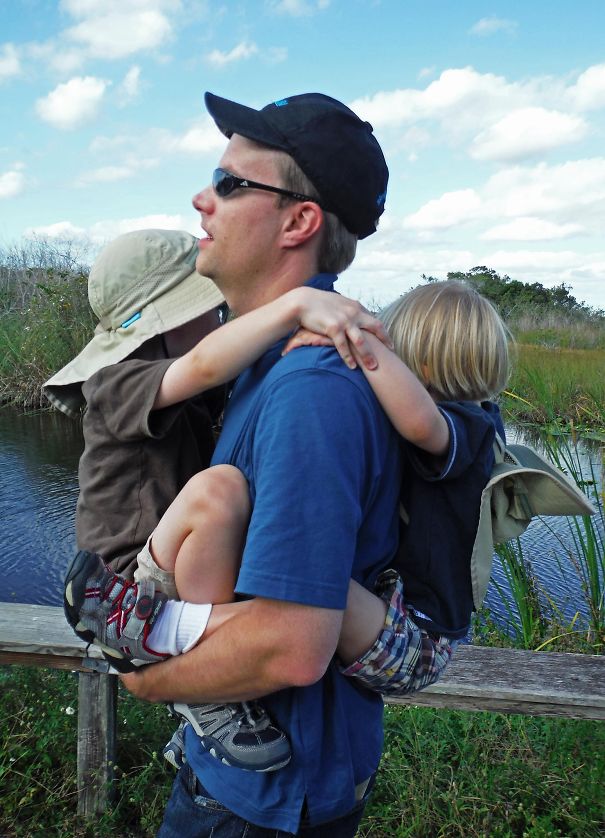 Both Refused To Take Another Step (and You Can't Pretend To Walk Away With Gators Nearby)