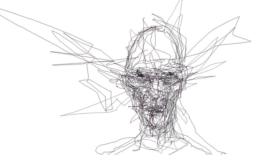 I Draw Portraits Using Only My Eyes I Draw Portraits Using Only My Eyes