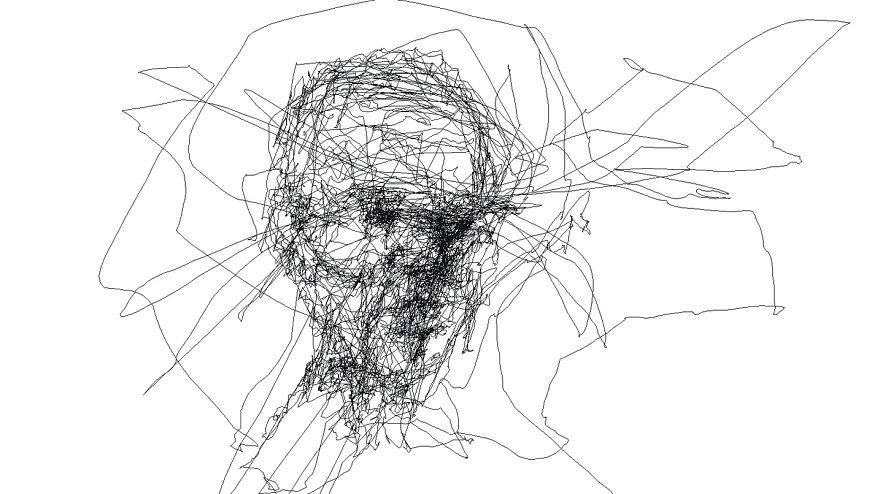 I Draw Portraits Using Only My Eyes I Draw Portraits Using Only My Eyes