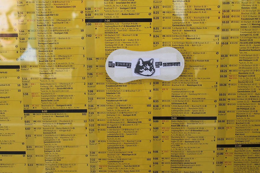 feminist-messages-on-period-pads-elone-karlsruhe-germany-7 feminist-messages-on-period-pads-elone-karlsruhe-germany-7