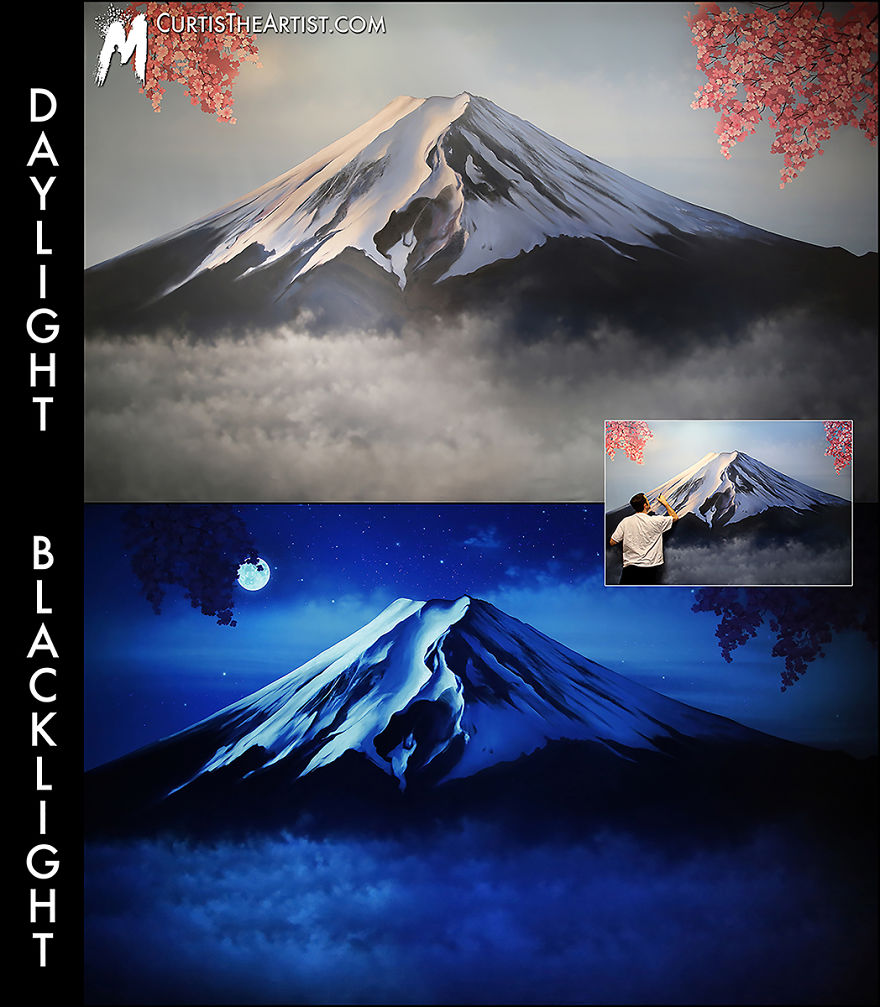 Black Light/ Invisible Black Light Murals And Uv Art Black Light/ Invisible Black Light Murals And Uv Art