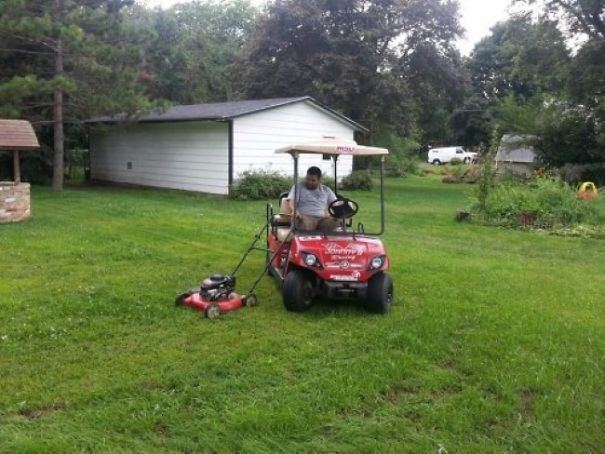 Lazy Lawnmower