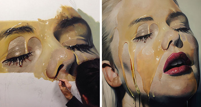 After Having Tattoo Studio For 14 Years, I Decided To Become A Painter And Create Hyper-Realistic Art