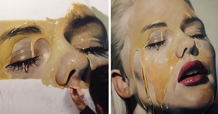 After Having Tattoo Studio For 14 Years, I Decided To Become A Painter And Create Hyper-Realistic Art