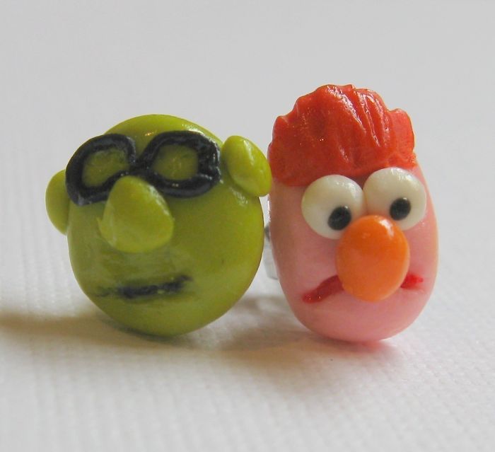 Beaker And Bunsen Earrings