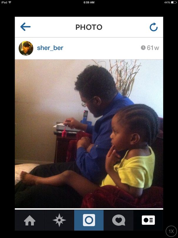 She Only Wanted Daddy To Do Her Nails