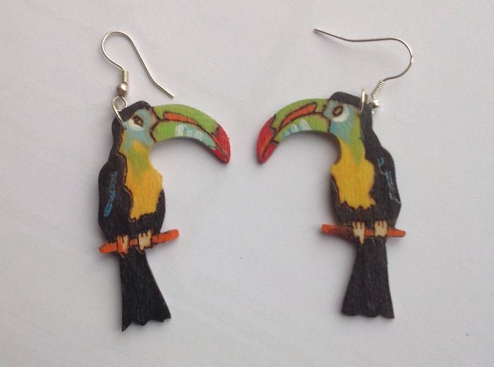 Toucan Earrings
