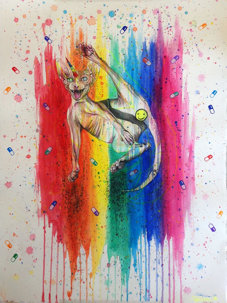 I Draw Sphynx Portraits For Everyone Who Ask I Draw Sphynx Portraits For Everyone Who Ask