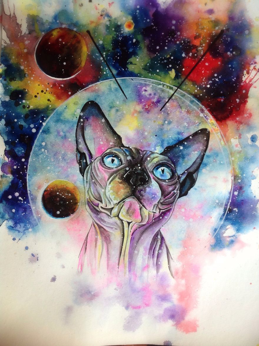 I Draw Sphynx Portraits For Everyone Who Ask I Draw Sphynx Portraits For Everyone Who Ask