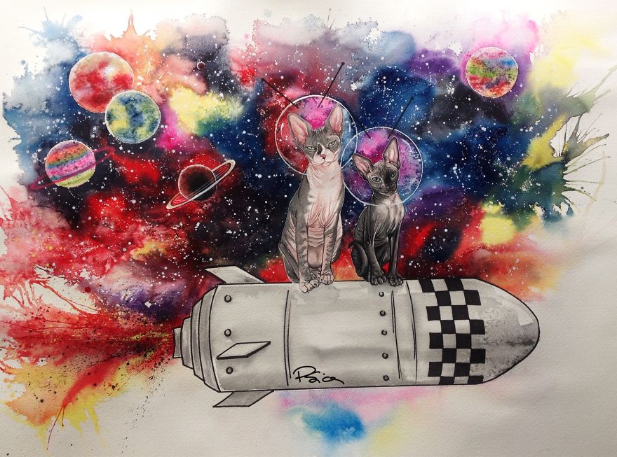 I Draw Sphynx Portraits For Everyone Who Ask I Draw Sphynx Portraits For Everyone Who Ask