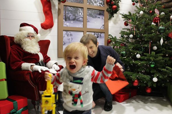 Santa Is Scary!