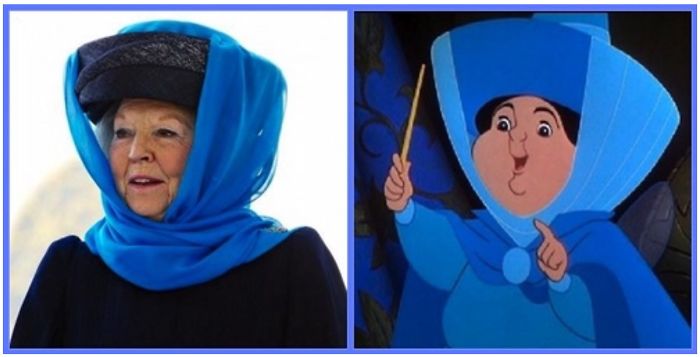 Queen Beatrix Of The Netherlands Looks Like Merryweather