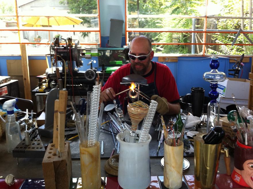 Jay Buechler- Blue Flame Glass