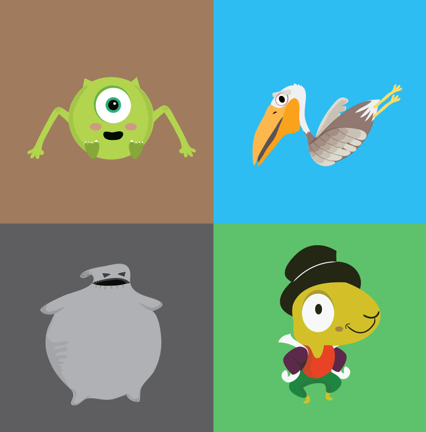 I Made An Illustrated Alphabet Inspired By Animated Characters