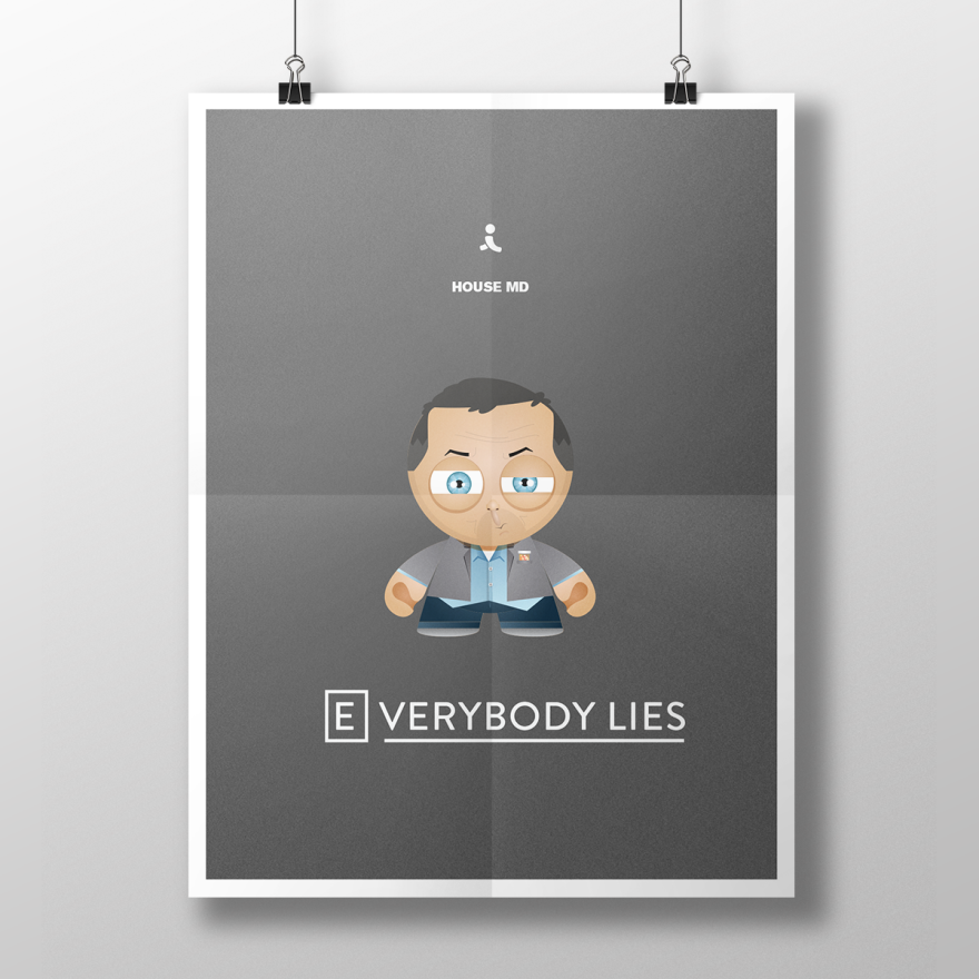 Cartoonish Illustrations Of Pop Culture Icons