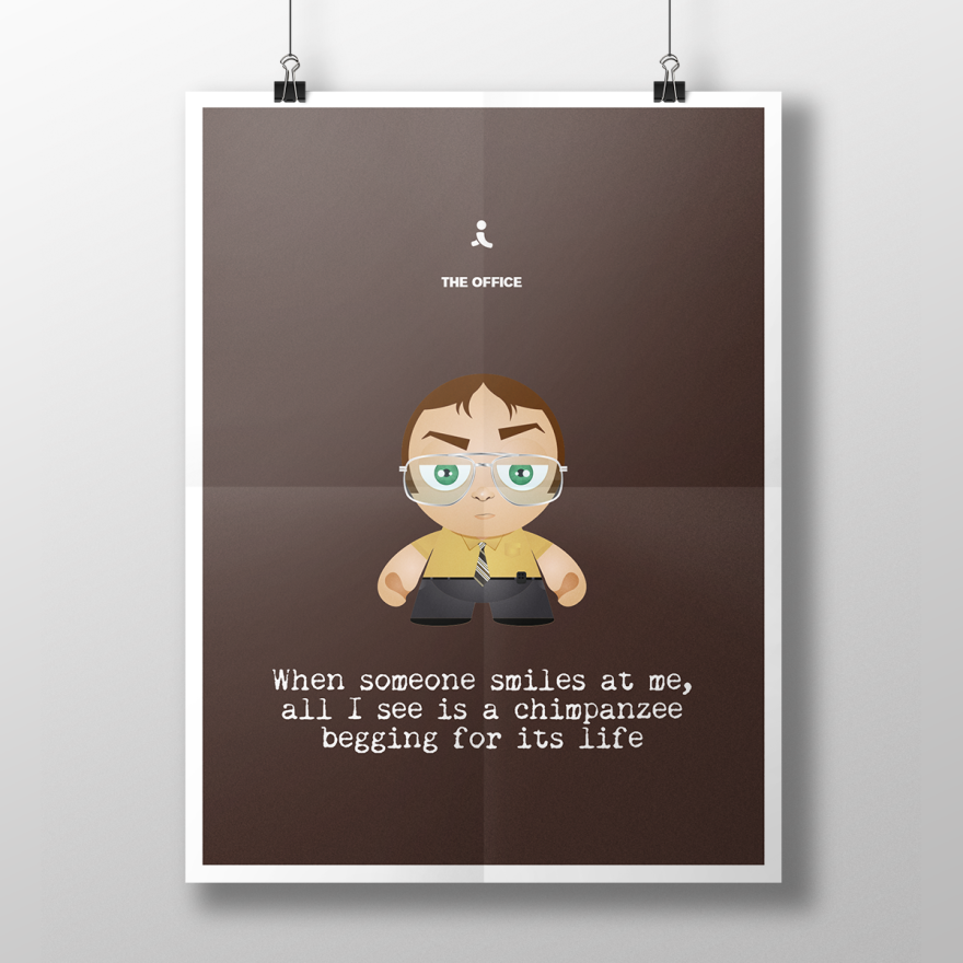 Cartoonish Illustrations Of Pop Culture Icons