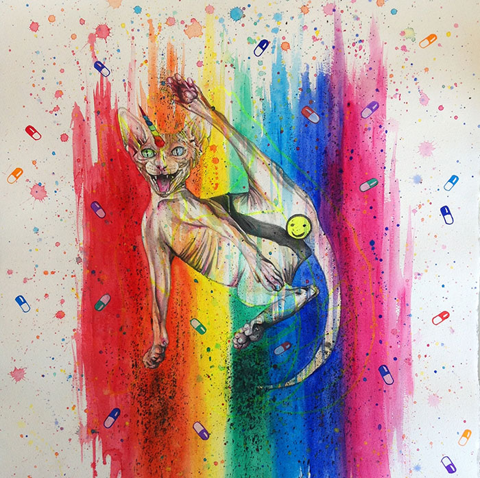 I Draw Sphynx Portraits For Everyone Who Ask