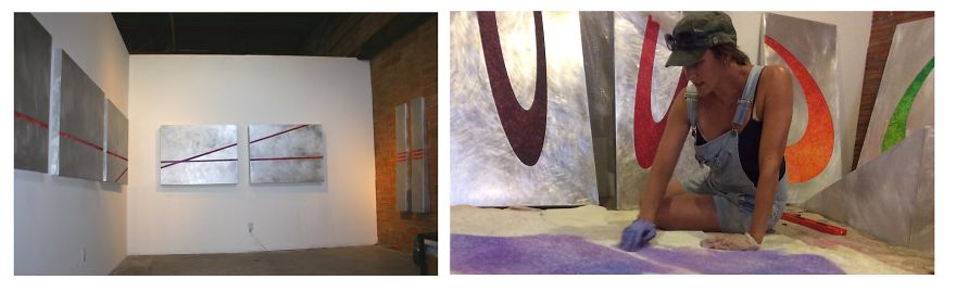 Kx2 (ruth Avra & Dana Kleinman) In Dana's New Mexico Studio