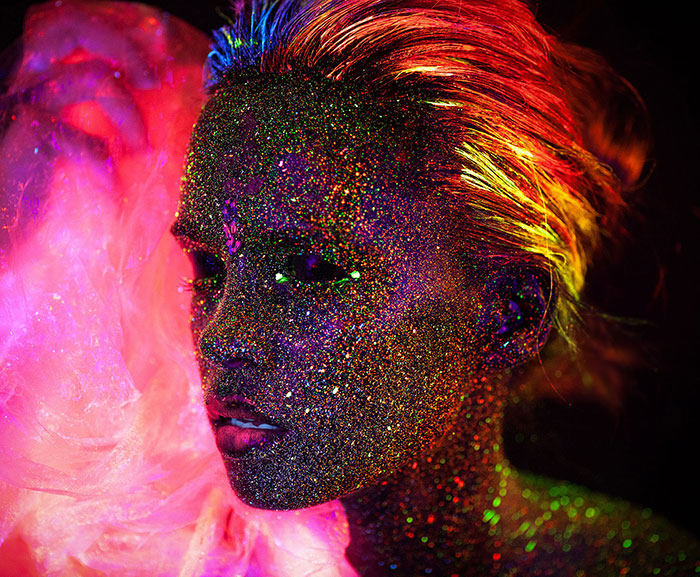 My Experimental Photo Portraits With Uv Light