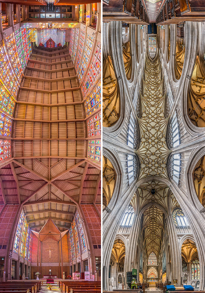Vertical Churches: I Photograph Churches Around The World From The Perfect Perspective
