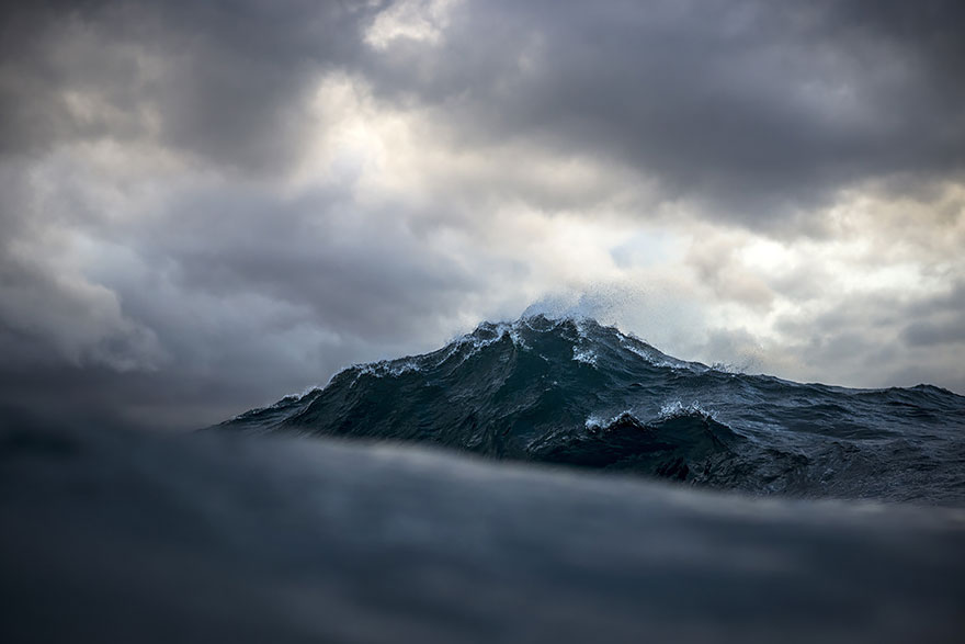 Mountains Of The Sea: Photographer 'Freezes' Waves To Make Them Look Like Mountains
