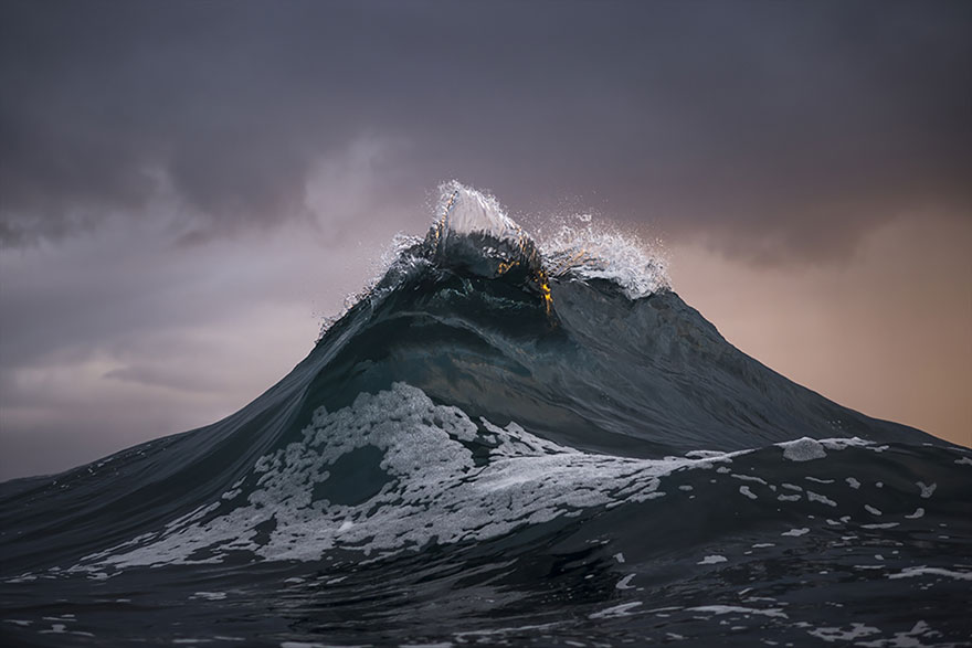 Mountains Of The Sea: Photographer 'Freezes' Waves To Make Them Look Like Mountains