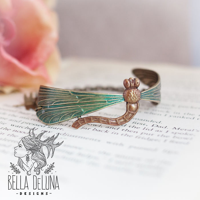 Outlander Dragonfly Bracelet