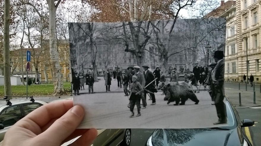 I Combined Historical Croatian Photos With The Places Where They Were Taken Of I Combined Historical Croatian Photos With The Places Where They Were Taken Of