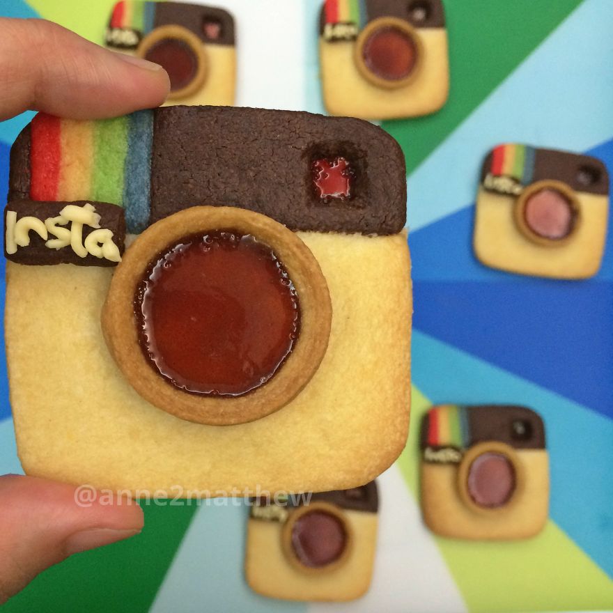My Home-made Instagram Cookies