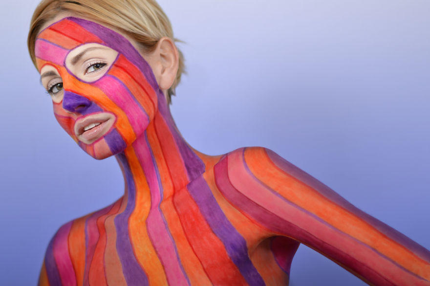 10 Meticulous Sharpie Drawings On A Human Canvas 10 Meticulous Sharpie Drawings On A Human Canvas