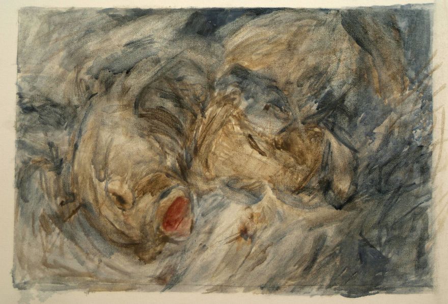 See This Amazing Art Technique, Painted By My Dad!