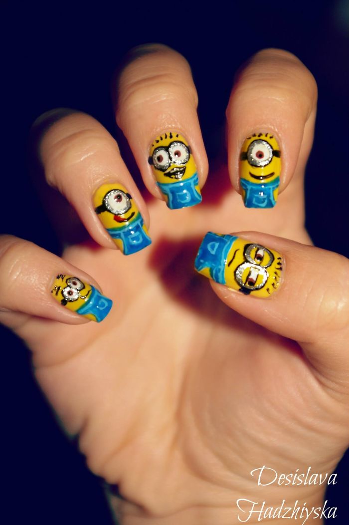 I Paint My Nails With Favorite Cartoons, Movies And Snacks I Paint My Nails With Favorite Cartoons, Movies And Snacks