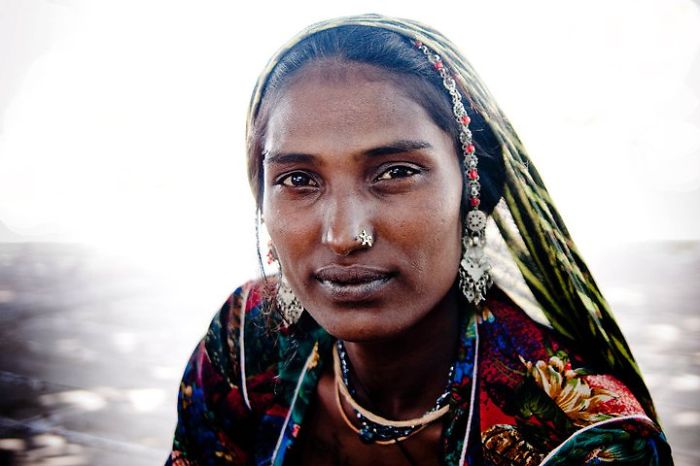 Portraits Of People In The Streets Of India And Pakistan