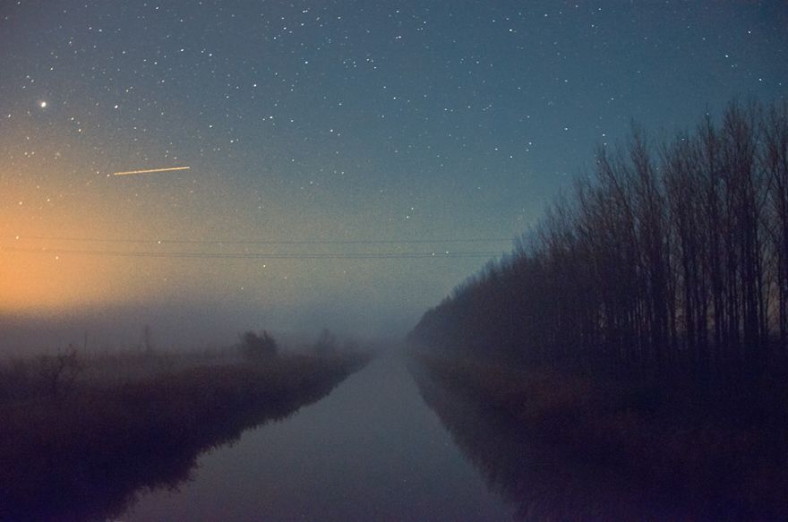 Starry Night Sky By János Kovács