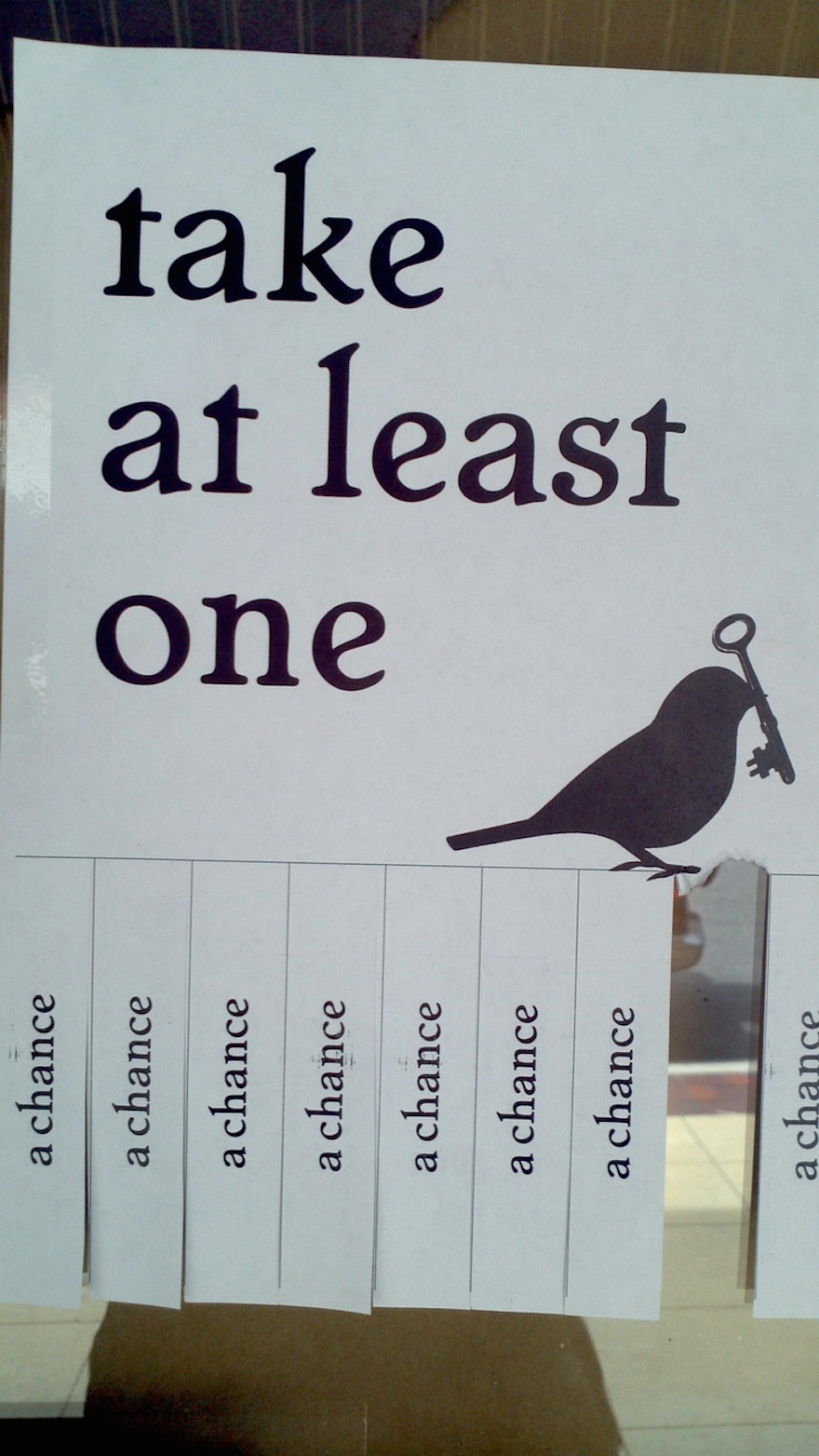 True - Take A Chance