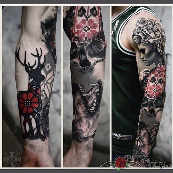 Tattoo-unity.eu Mind Blowing Tattoo Style By Timur Lysenko Artist: Timur Lysenko