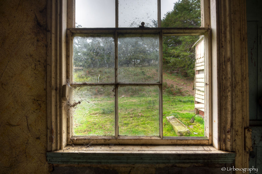 Windows Of Abandoned Rooms With Mystic Views