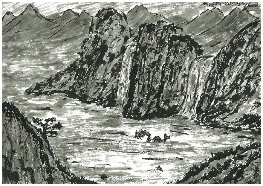 Childhood Companions In Chinese Ink Paintings Childhood Companions In Chinese Ink Paintings