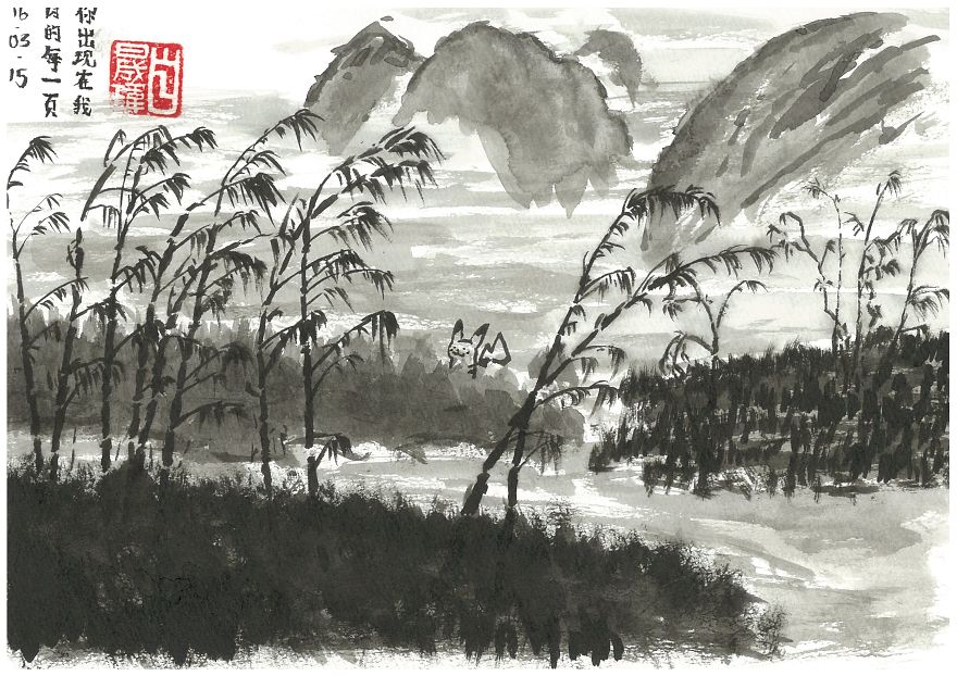 Childhood Companions In Chinese Ink Paintings Childhood Companions In Chinese Ink Paintings