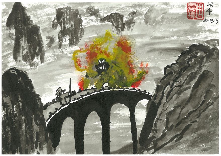 Childhood Companions In Chinese Ink Paintings Childhood Companions In Chinese Ink Paintings