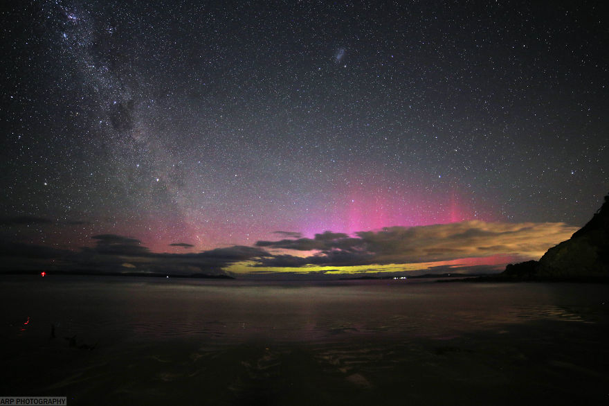 Milky Way Beach Beauty Tasmania Australia